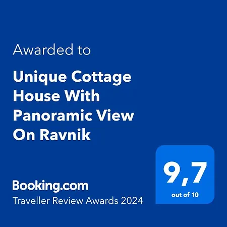 Unique House With Panoramic View On Ravnik *