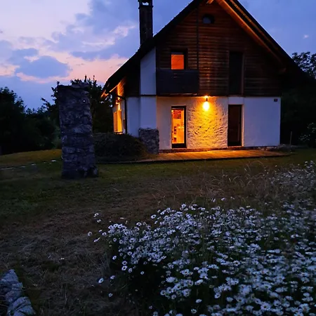 Holiday home Unique House With Panoramic View On Ravnik Hotedrsica