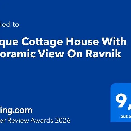 Unique Private With Panoramic View Ravnik *